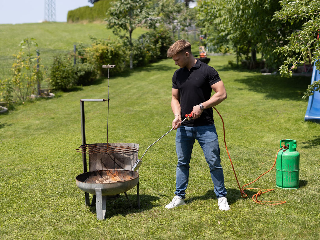 ROTHENBERGER RoMaxi Premium Propane Torch – Weed Killer & Roofing Tool