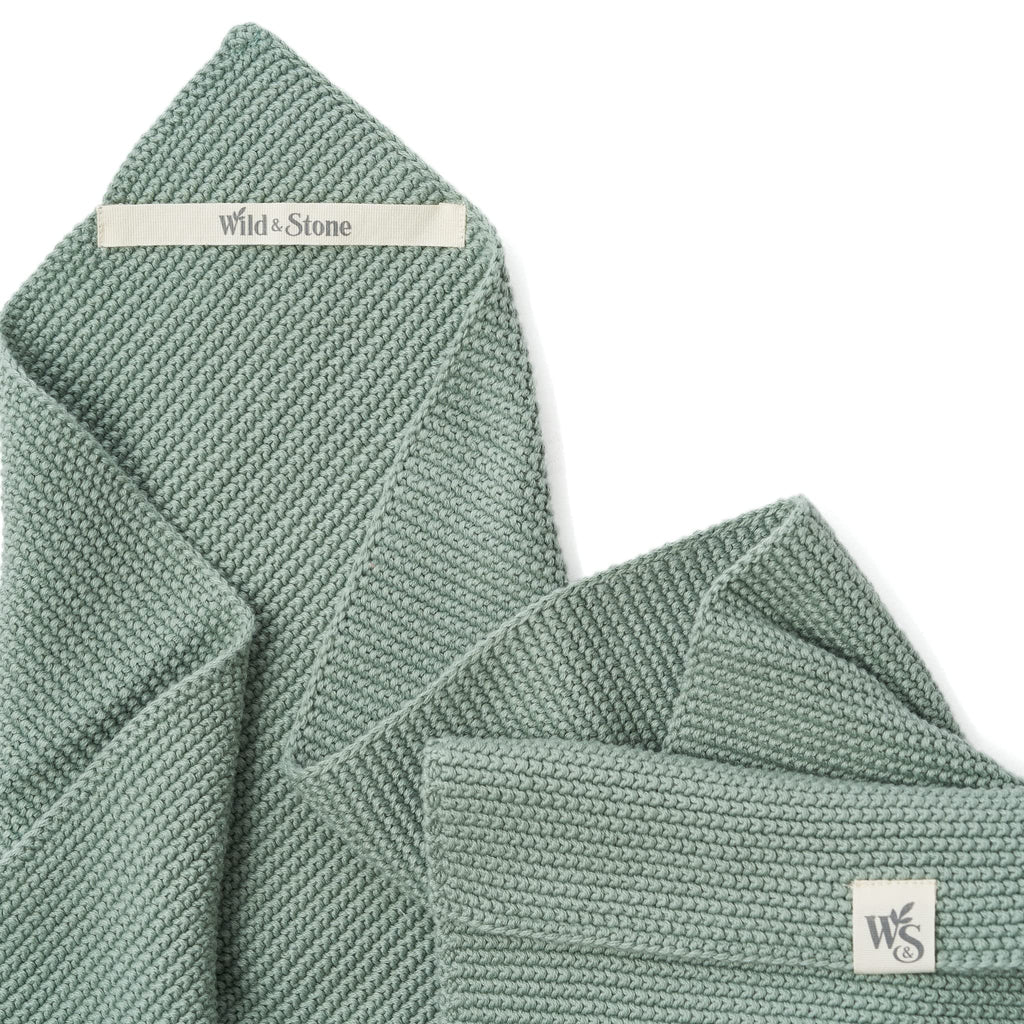 Wild & Stone GOTS Organic Cotton Hand Towel, 40 x 60cm - image 2