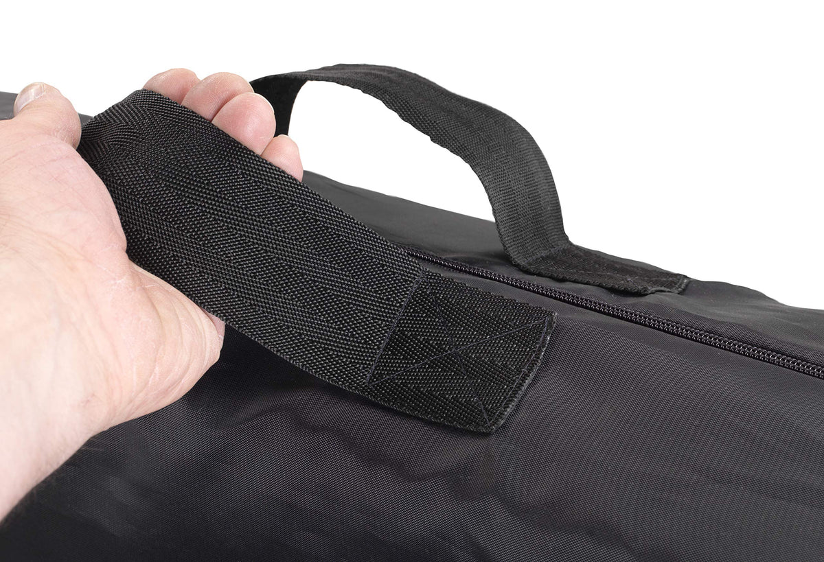 Mattress Storage Carry Bag with Zipper and Handle by Direct Manufacturing – multiple sizes, reusable and washable 140cm x 200cm x 25cm