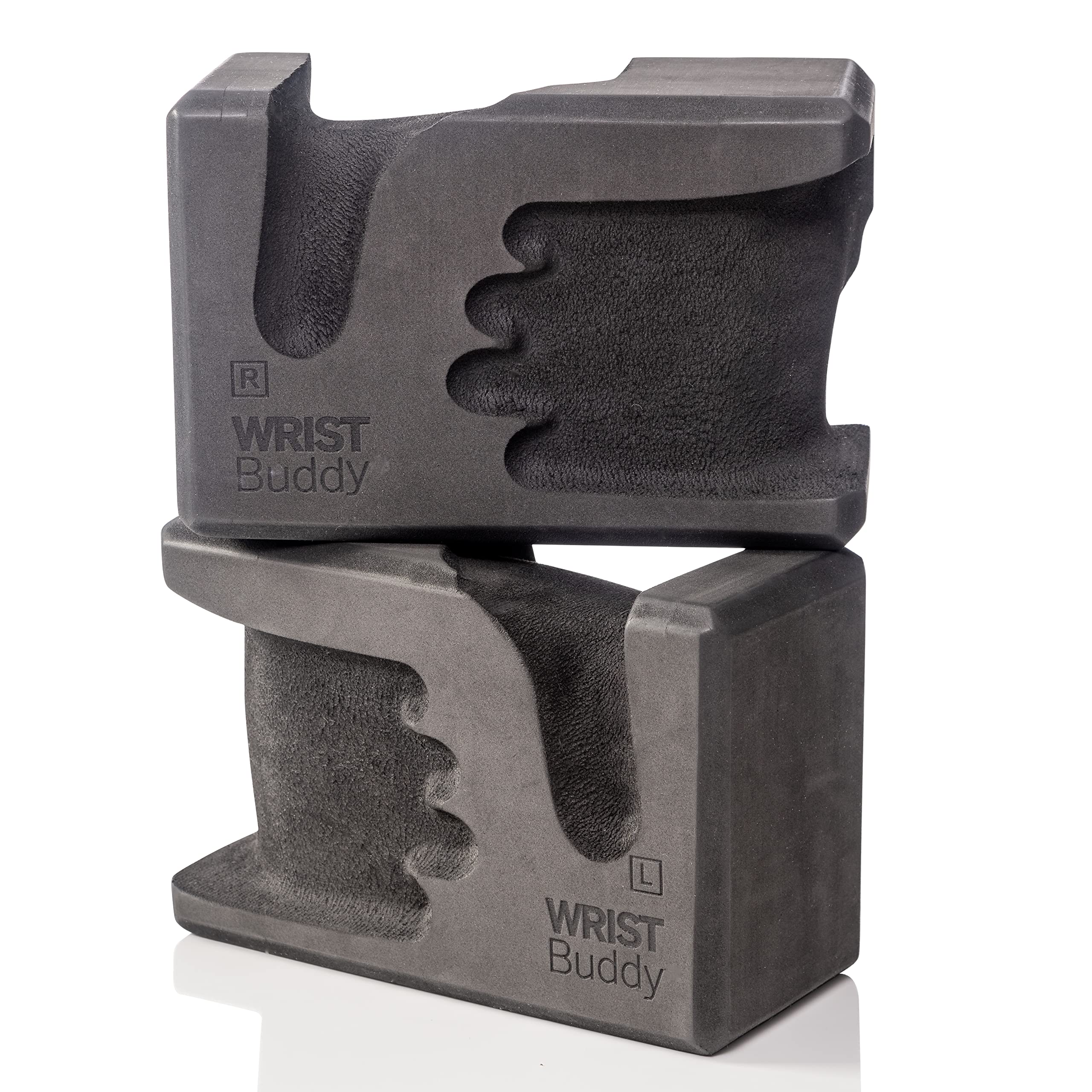 WRIST BUDDY Ergonomic Yoga Blocks 2 Pack – EVA Foam Wrist Support