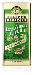 Filippo Berio Extra Virgin Olive Oil – Italian Gourmet Cooking Tin, 5L