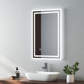 EMKE LED Bathroom Mirror – 400x600mm Backlit Vanity with Demister Pad