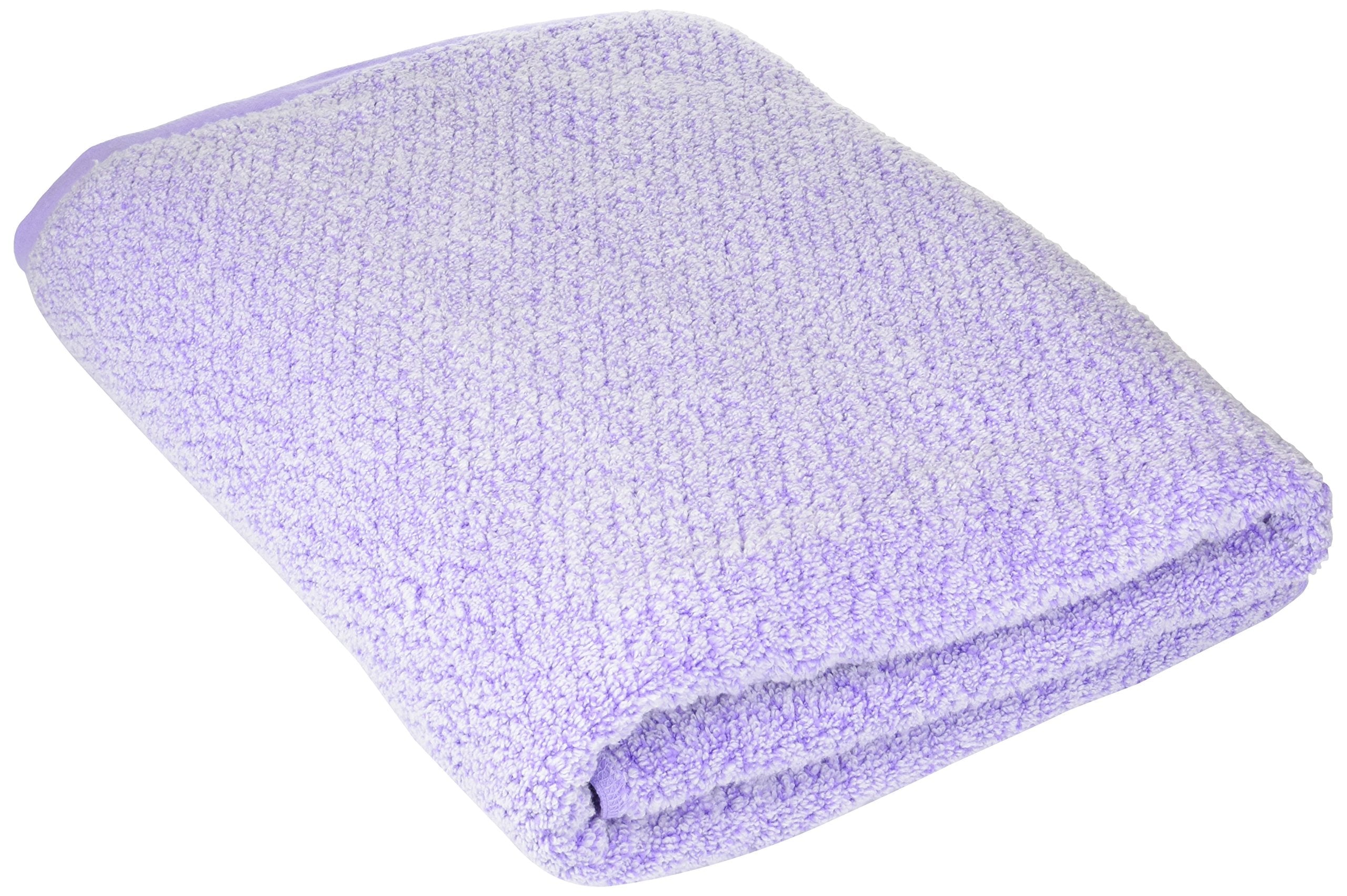 Everplush Diamond Jacquard Bath Sheet – Quick-Dry Cotton Microfiber