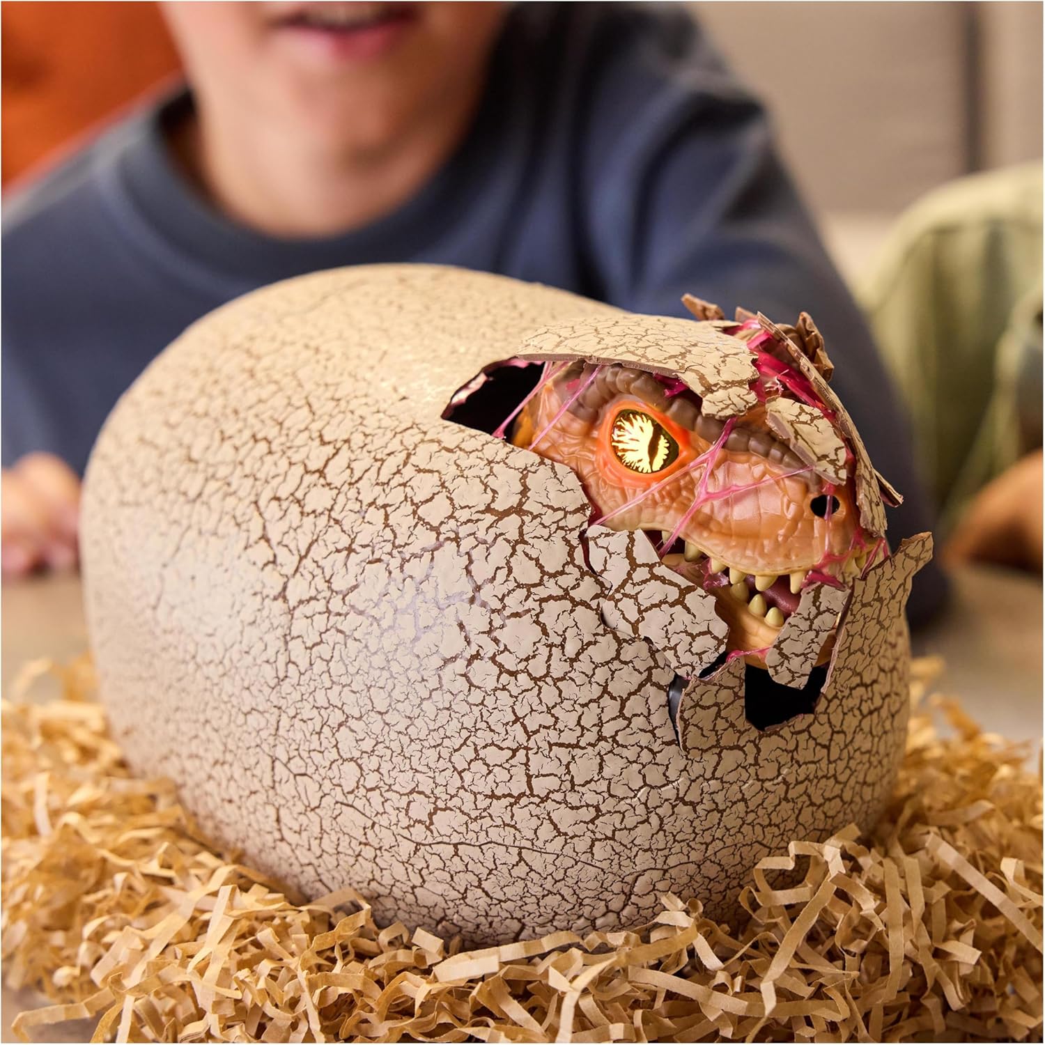 Jurassic World Primal Hatch Interactive T-Rex Dinosaur Toy by Snaps