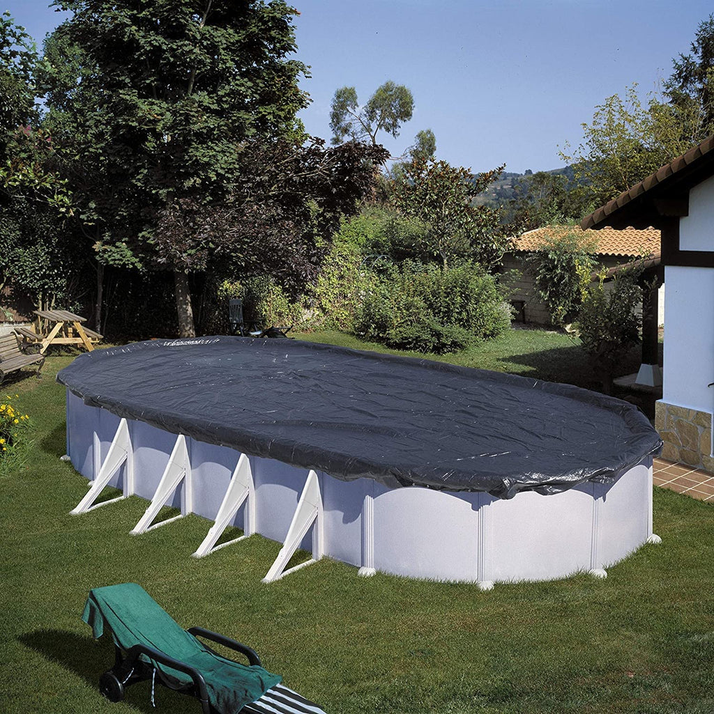 Gre CIPROV Winter Cover for Oval Pools 500x300cm - Blue Polyethylene