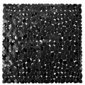 DOPROP Non-Slip Square Shower Mat | Anti-Mould Pebble Bath Mat, 54x54cm