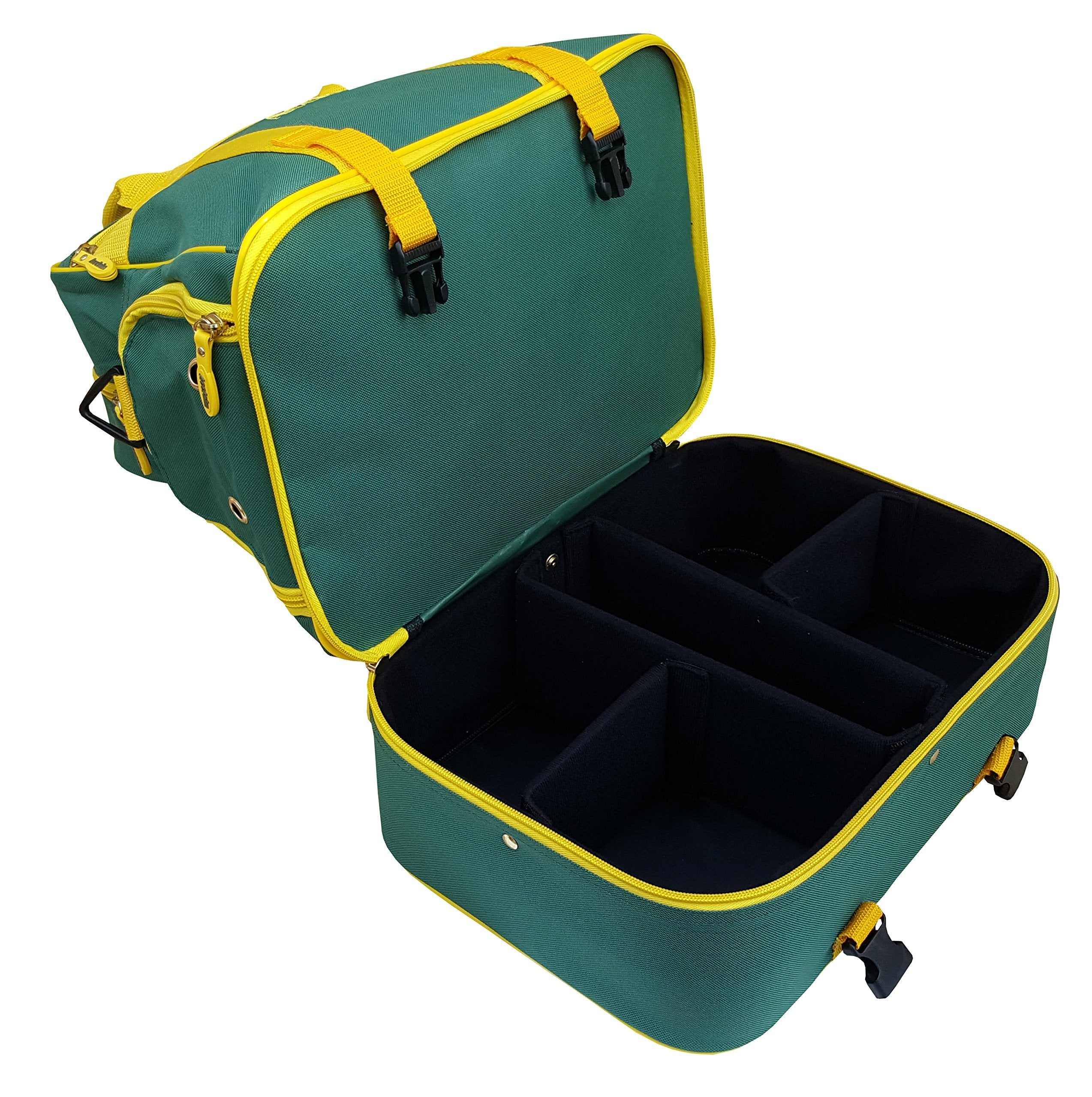 Acclaim Farne Midi Bowls Bag - Double Decker Nylon Bowling Bag (2025 Model)