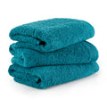 Möve Superwuschel Hand Towel Set | 100% Cotton | 3-Piece, Lagoon