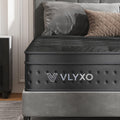 Vlyxo Double Hybrid Mattresses 4FT6, 10Inch Gel Memory Foam & Pocket Spring