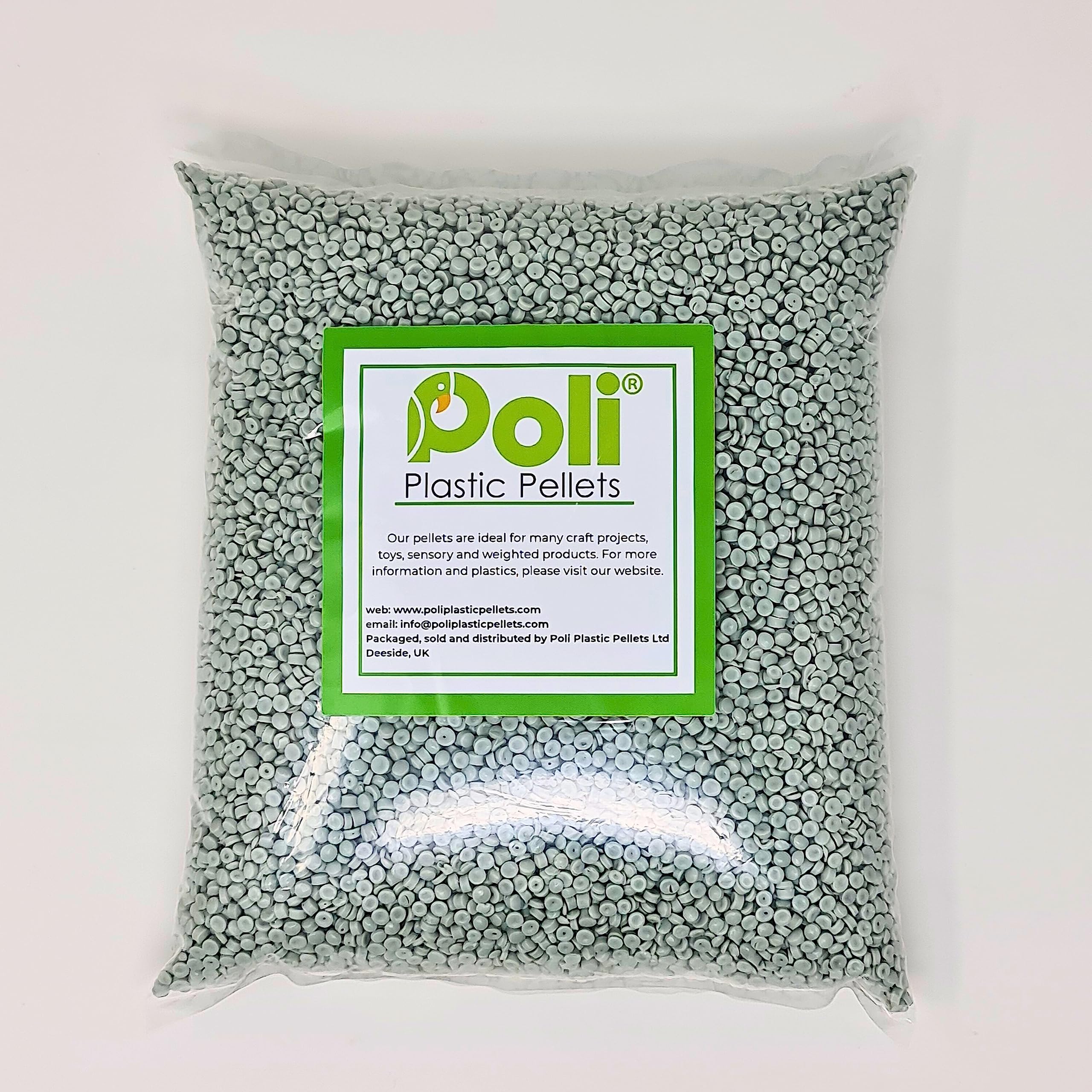 Poli Recycled Plastic Poly Pellets for Weighted Blankets & Crafts – 1kg