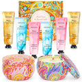 Jolof Store Hand Cream & Soy Wax Scented Candle Gift Set for Women