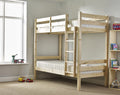 Strictly Beds & Bunks Everest Heavy Duty Euro Single Pine Bunk Bed