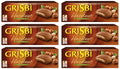 Vicenzi Grisbi Hazelnut Cream Biscuits - Italian Pastries, 150g (6 Pack)