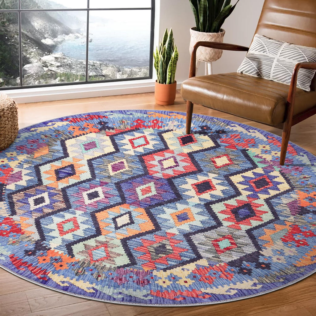 Netline Home Loomx Machine Washable Turkish Area Rug - Classic Oriental Design