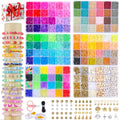 Friendship Bracelet Making Kit - 6 Box Clay & Pony Bead Set