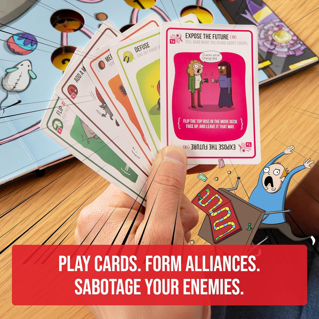 Exploding Kittens Strategy Board Game – Family Party Game for 2-6 Players