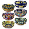 vancasso SIMI 28 oz Ceramic Cereal Bowls – Set of 6 Boho Soup Bowls