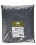Suma Beluga Lentils – 3kg Bulk Pack – Black Gluten-Free Vegan Legumes
