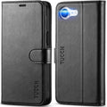 TUCCH iPhone 16e Case – PU Leather Wallet Folio with RFID Blocking