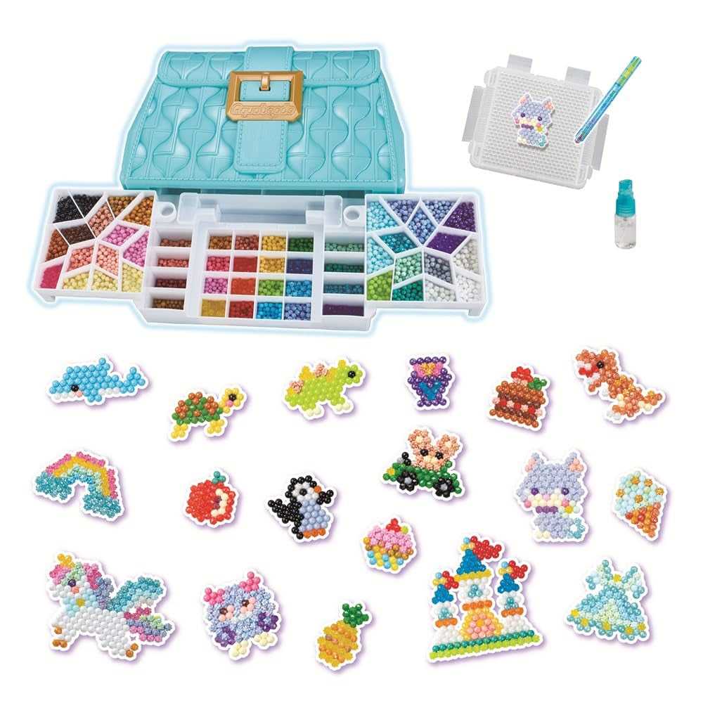 Aquabeads Designers' Carry Case - 1400 Piece Arts & Crafts Bead Kit