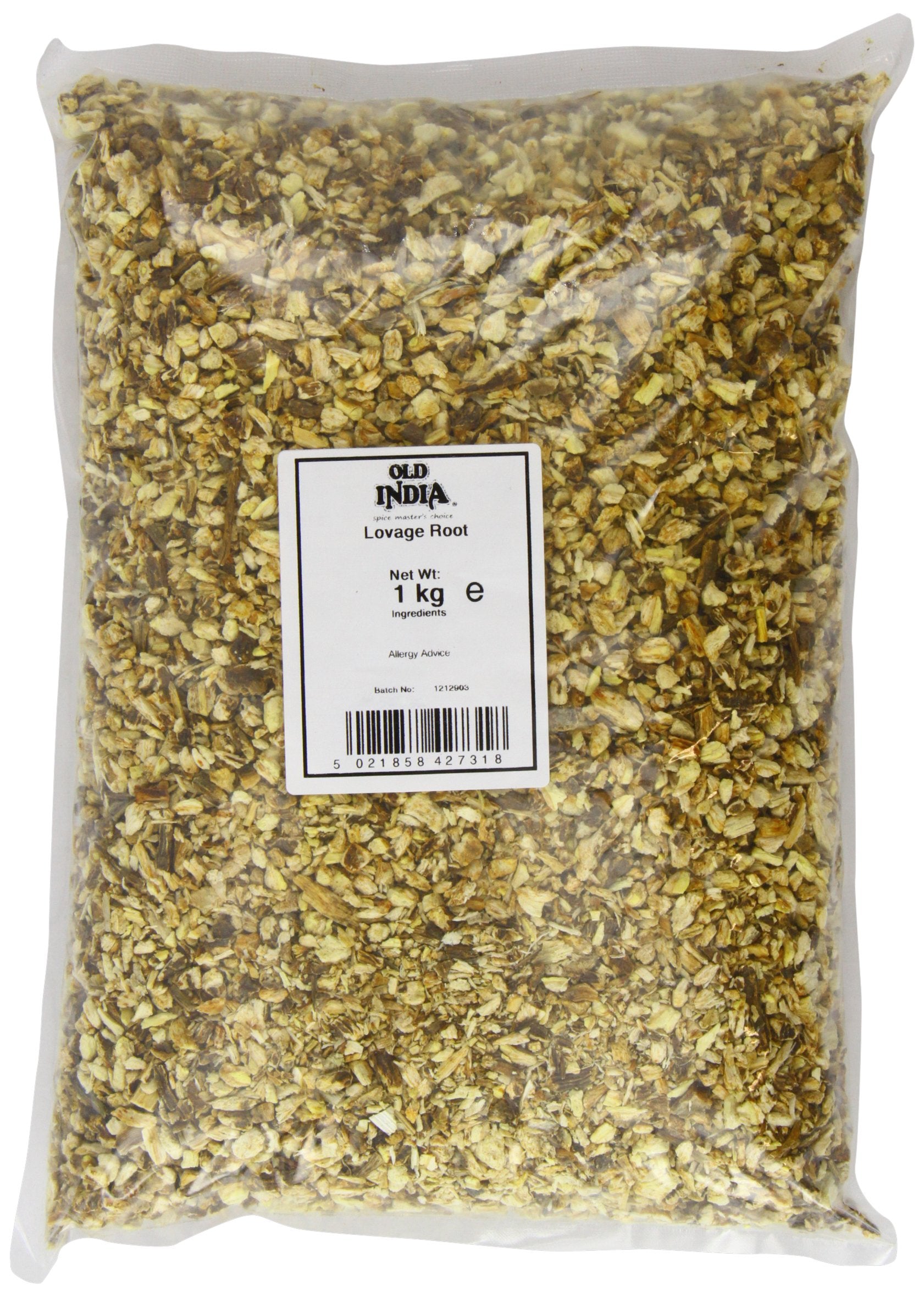 Old India Lovage Root – 1kg Bulk Culinary Herb by