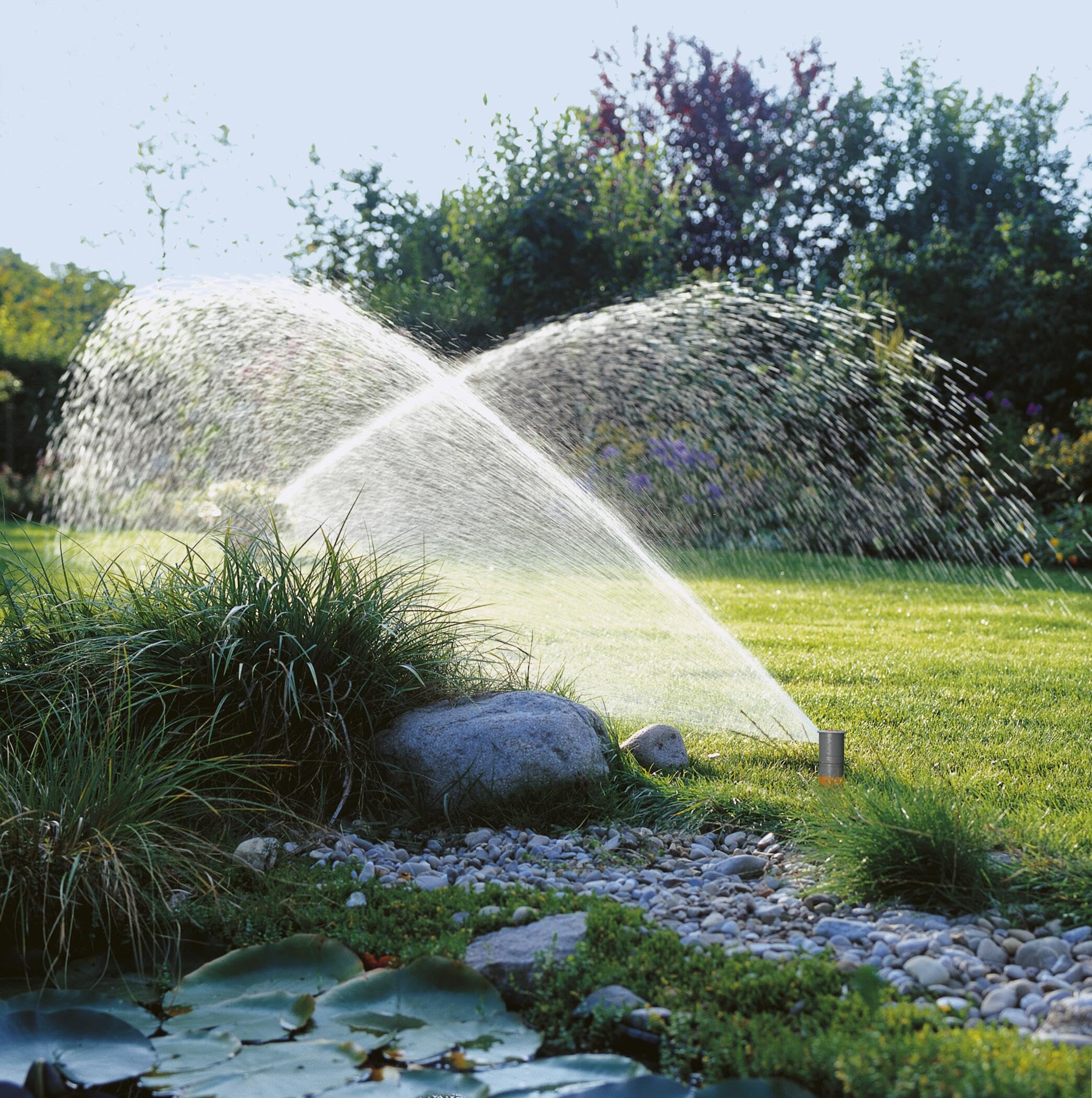 Gardena T200 Turbine Pop-Up Sprinkler for Medium Lawns up to 200 m²