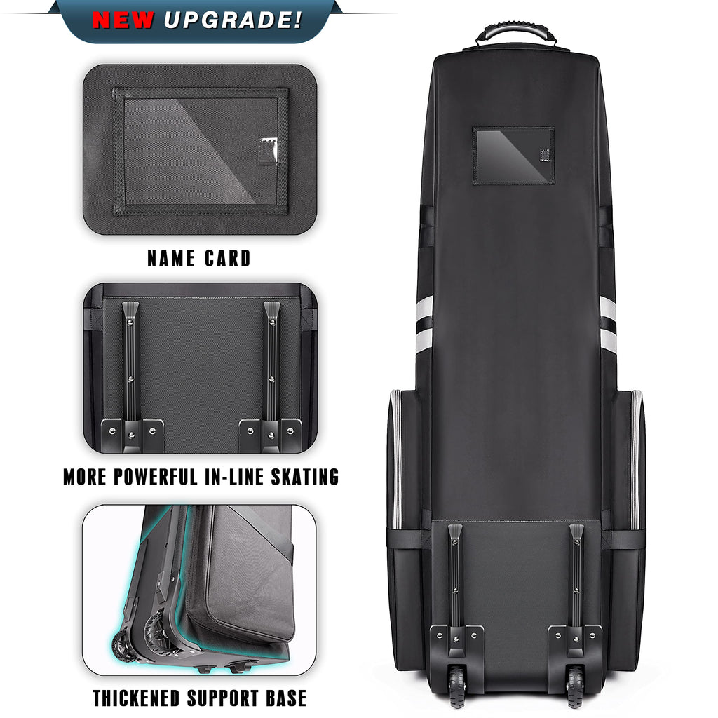 CHAMPKEY 1.0 Golf Travel Bag | 1200D Waterproof Padded Wheeled Case