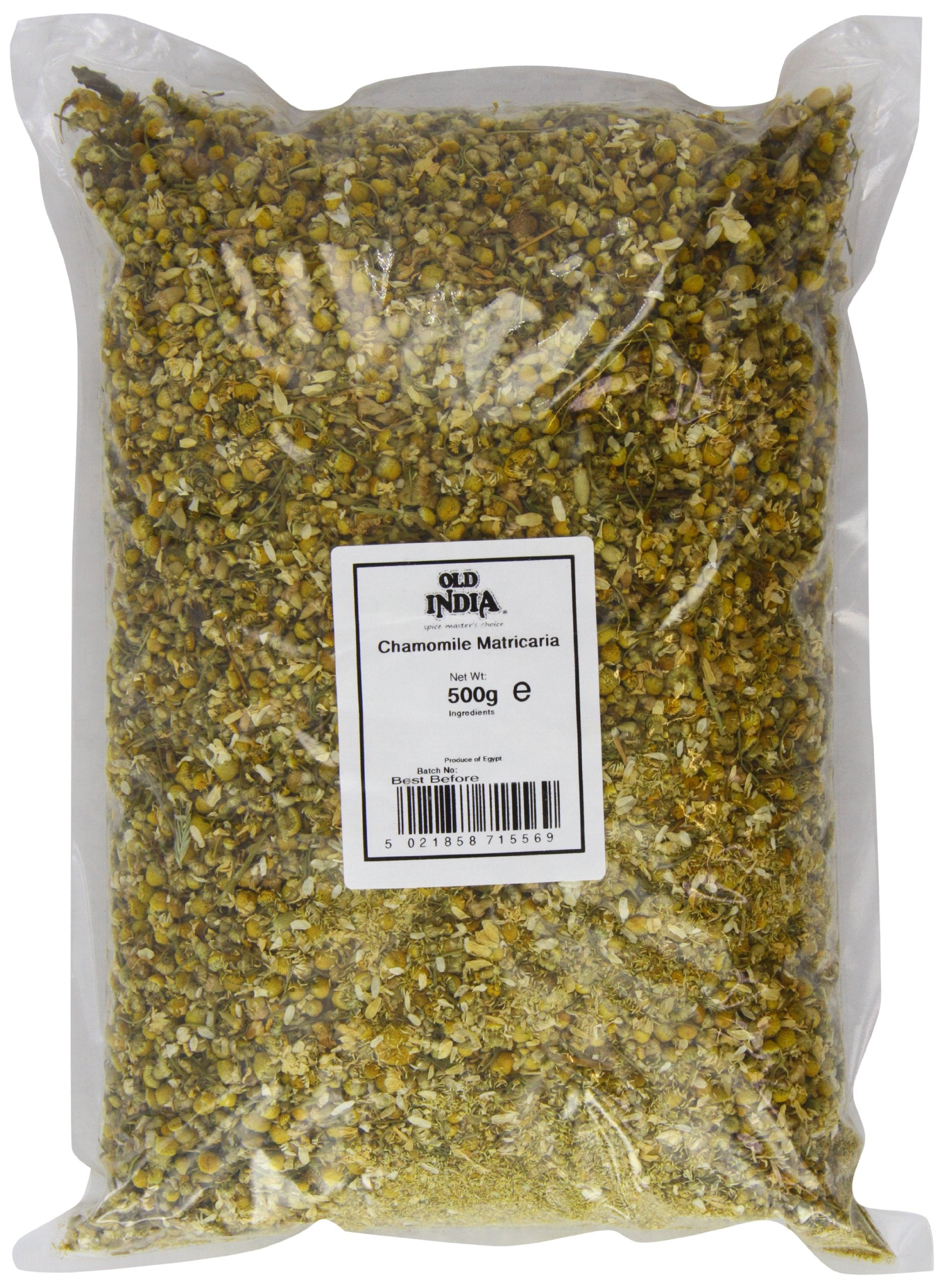 Old India Chamomile Matricaria – 500g Loose Leaf Herbal Tea Infusion
