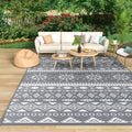 MOKANI Reversible Outdoor Rug – 150x240cm Waterproof Boho Patio Mat