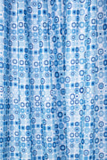 Croydex Geo Mosaic Shower Curtain - Water-Resistant Polyester - 180x180cm