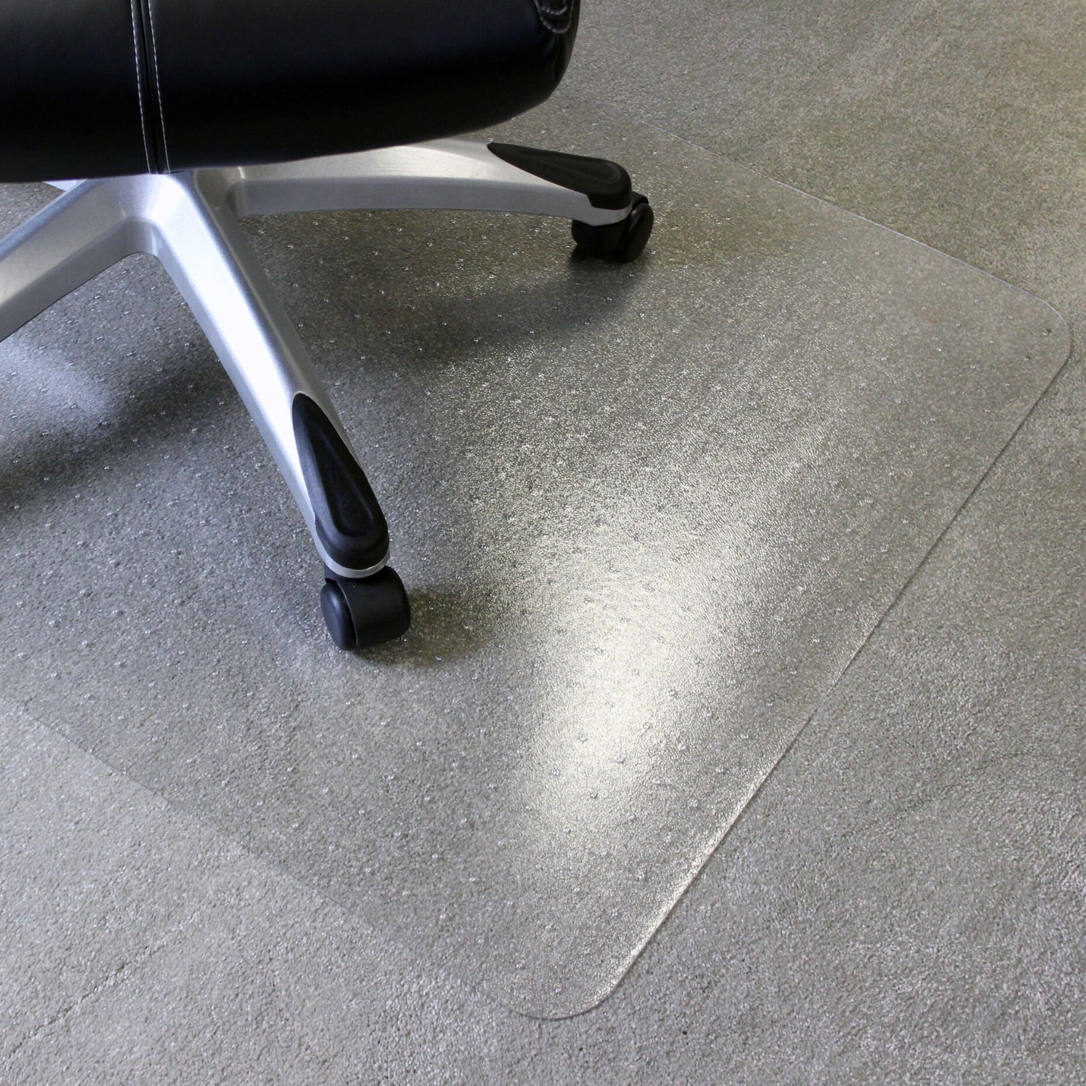 Marvelux Polycarbonate Office Chair Mat for Carpets | 90x120cm Transparent