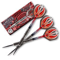Shot! Darts Warrior Hautoa Steel Tip Dart Set | 80% Tungsten | 24g