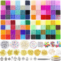 96 Colors Glass Seed Beads Kit – 52000pcs for Jewelry Making