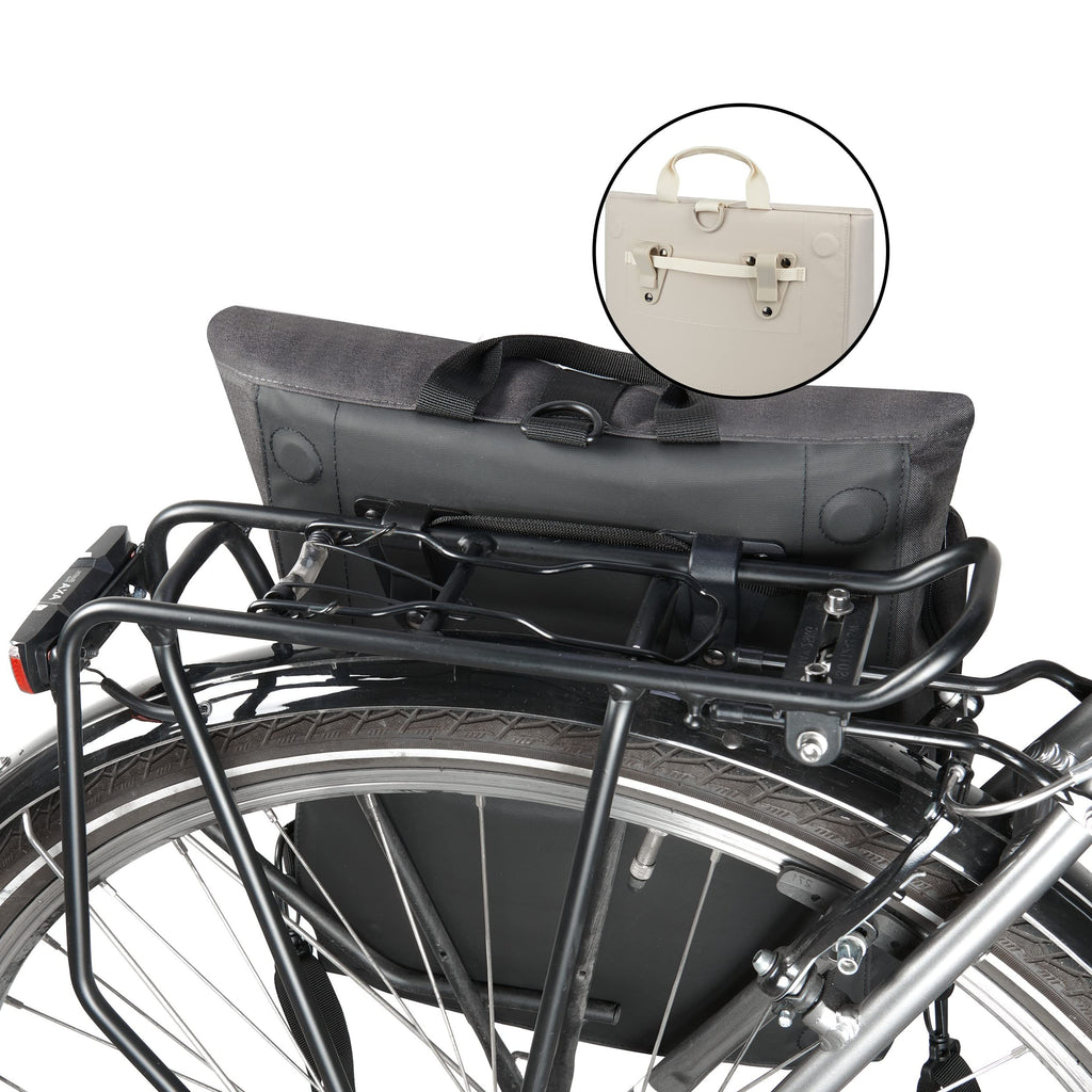 LARKSON Tammo 2-in-1 Bike Pannier Backpack | Recycled Water-Repellent Bag