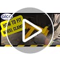Alca Germany Heavy Duty Wheel Clamp Anti-Theft Lock for Cars & Trailers