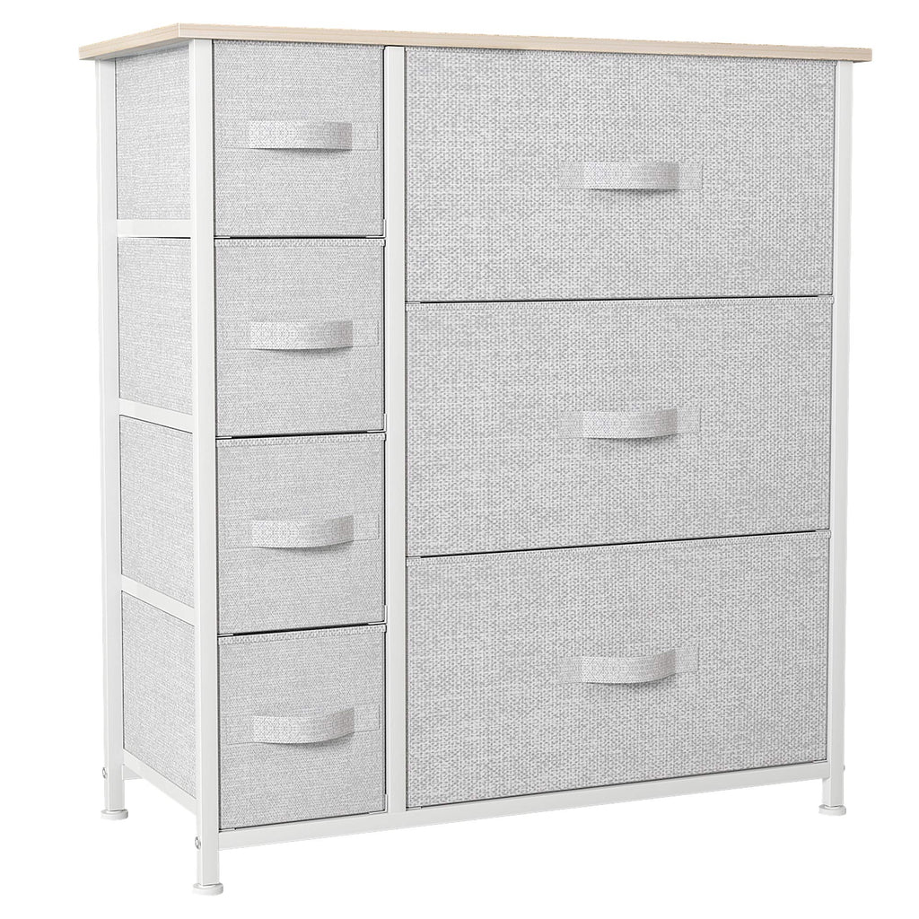 YITAHOME 7-Drawer Fabric Dresser – Storage Organizer with Steel Frame