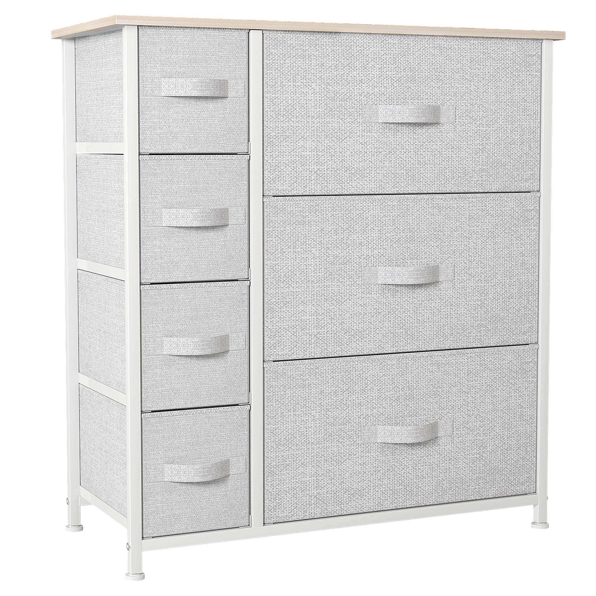 YITAHOME 7-Drawer Fabric Dresser – Storage Organizer with Steel Frame