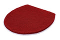 Kleine Wolke Soft Toilet Seat Cover – Red/Grey Washable Polyacrylic