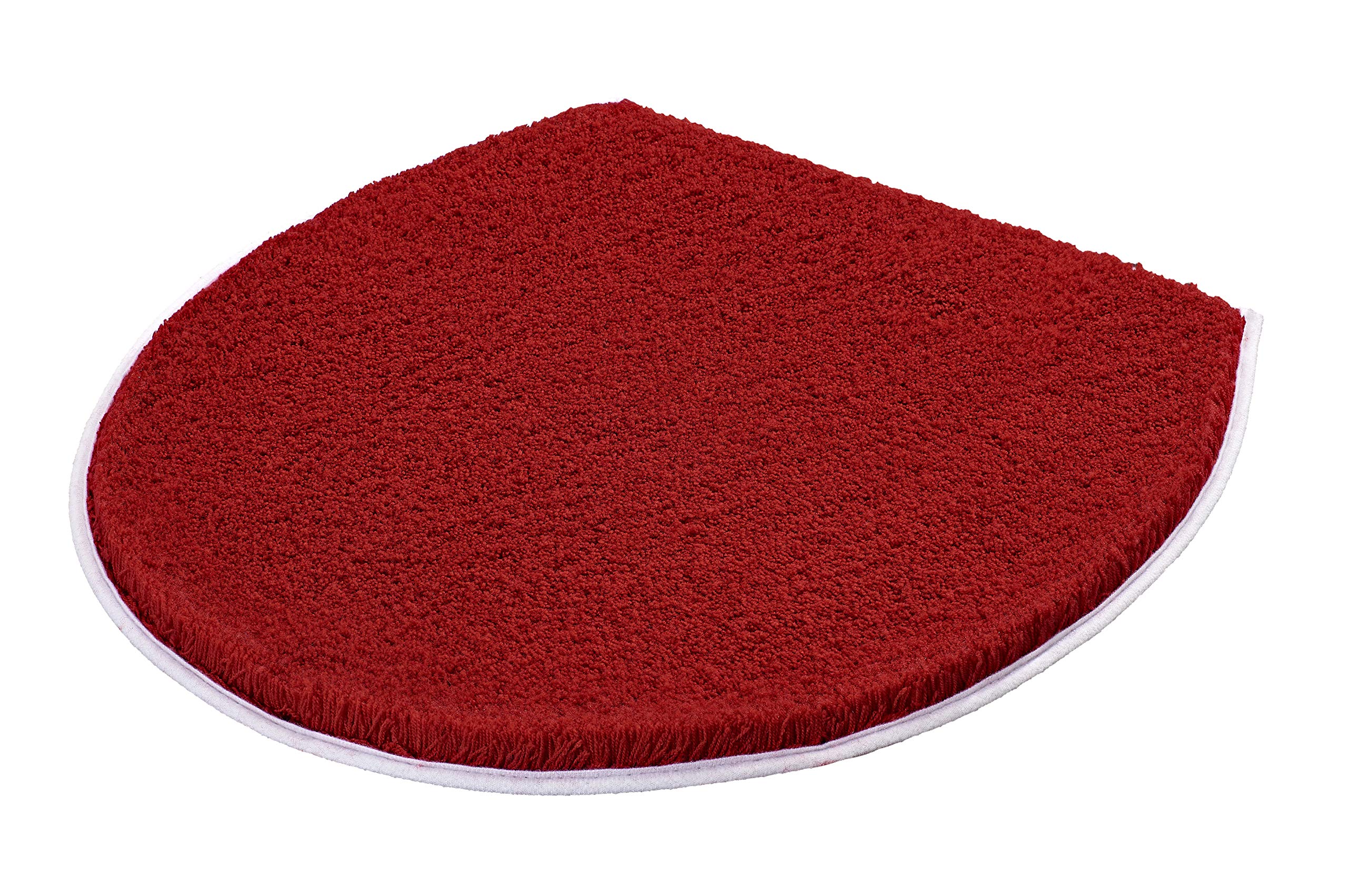 Kleine Wolke Soft Toilet Seat Cover – Red/Grey Washable Polyacrylic