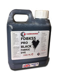 Black Liquid Fabric Dye for Denim and Batik - 1 Litre