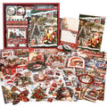 Jolof Store Vintage Christmas Scrapbook Kit – Aesthetic Junk Journal Supplies