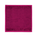 Möve Bamboo Luxe soap cloth 30 x 30 cm made of 60% cotton / 40% viscose from bamboo cellulose, berry - image 1