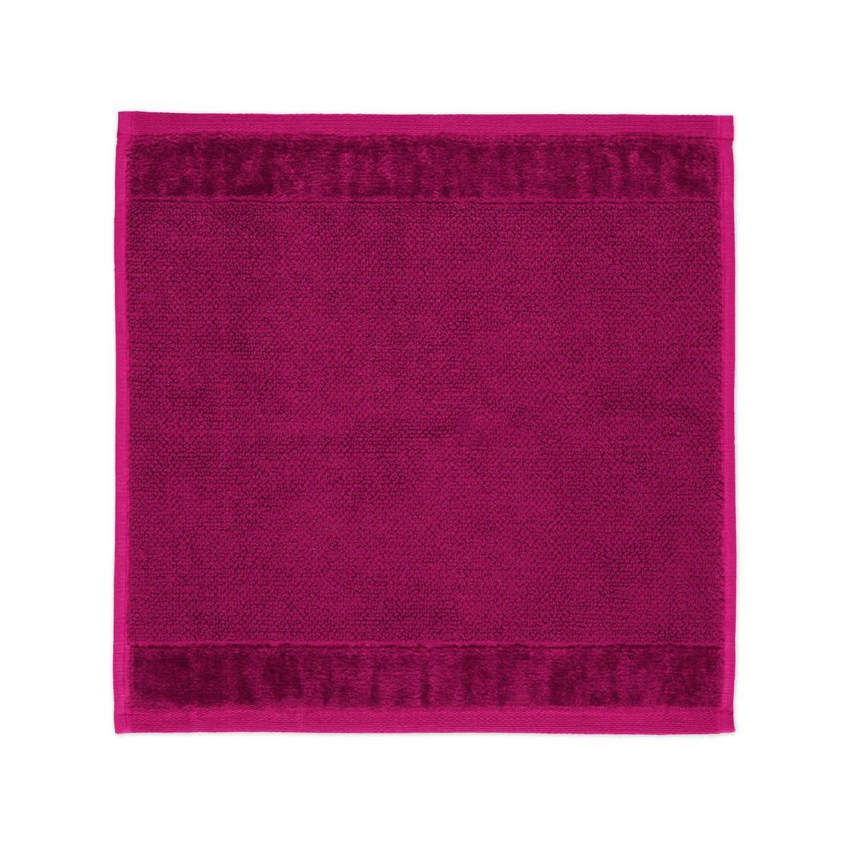 Möve Bamboo Luxe soap cloth 30 x 30 cm made of 60% cotton / 40% viscose from bamboo cellulose, berry - image 1