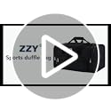 Sport Gym Duffle Bag | 40L Red Weekender Holdall