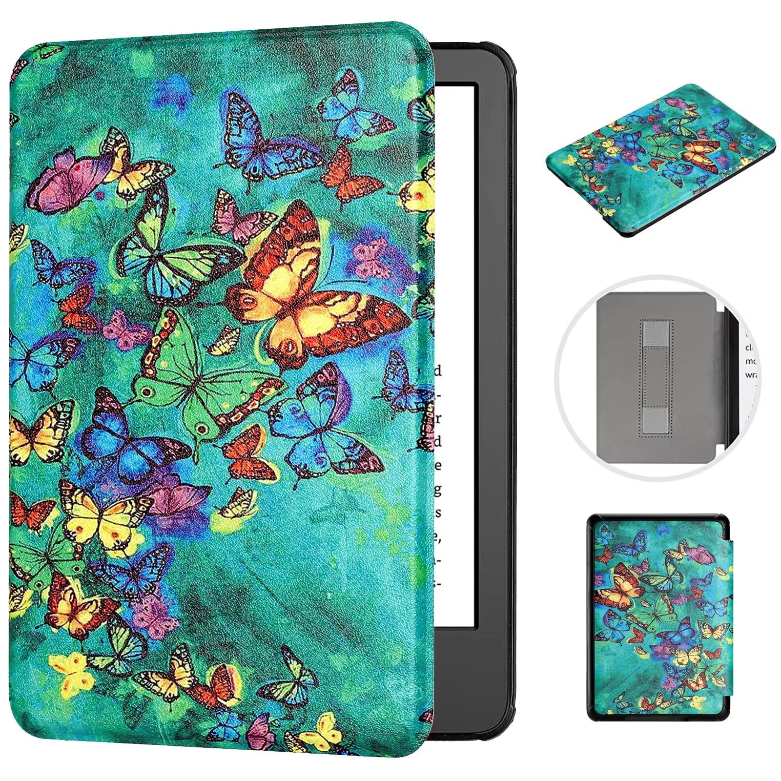 MOKASE Kindle Paperwhite Case – Slim PU Leather Cover for Gen 5/6/7