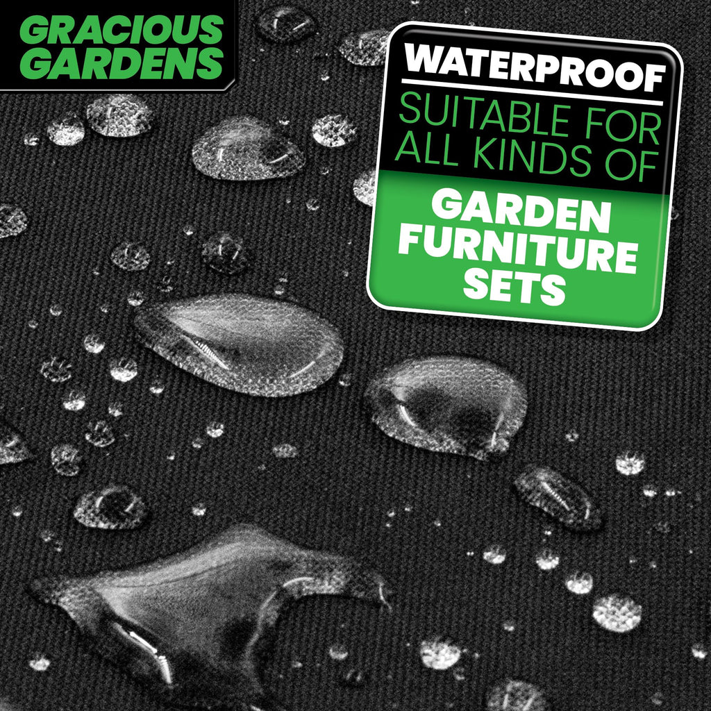 Gracious Gardens Waterproof Rectangular Furniture Cover - 280x204x106cm