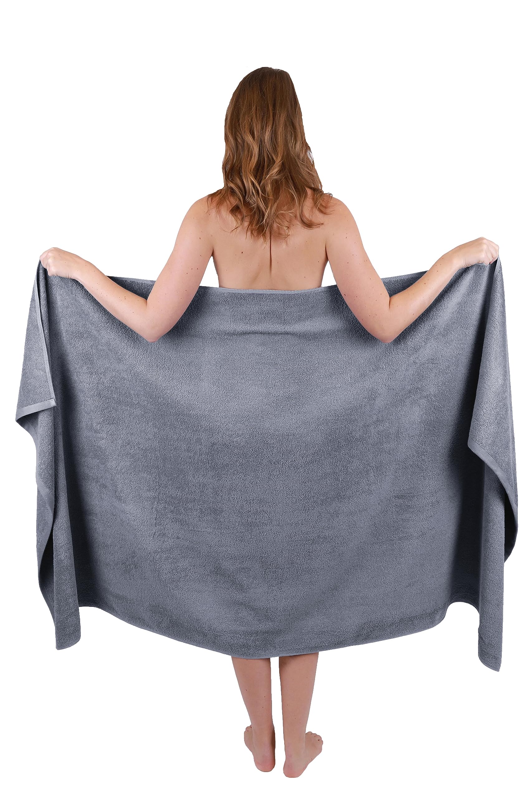 Betz XXL Bath Towel Dresden – 100% Cotton Sauna Towel – Anthracite