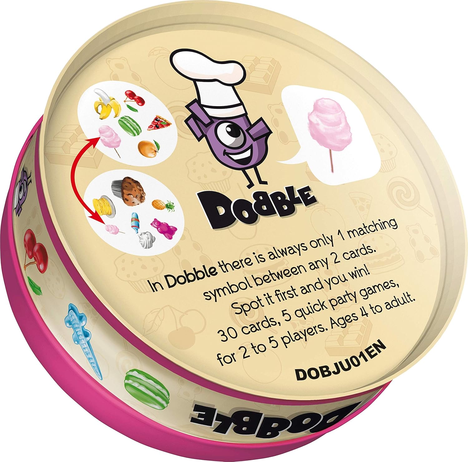Snaps Dobble Junior Card Game – Educational Kids Game for Ages 4 and Up
