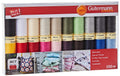 Gütermann Sewing Thread Set - 20 Colors - 100% Polyester, 20 x 100m