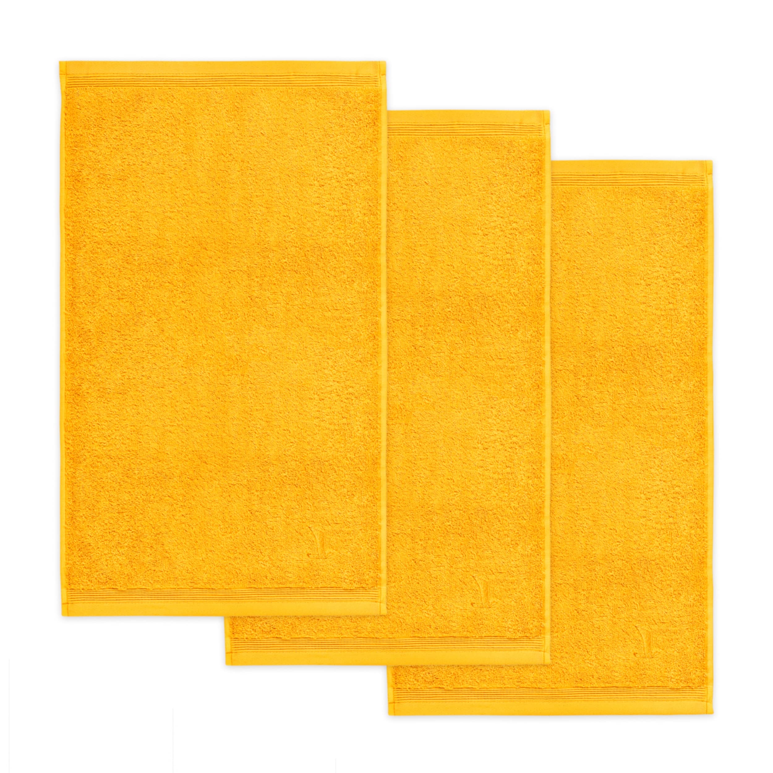 Möve Premium Cotton Guest Towel – Orange – 100% Cotton, 30 x 50 cm
